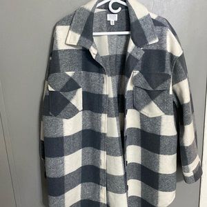 Plaid shacket